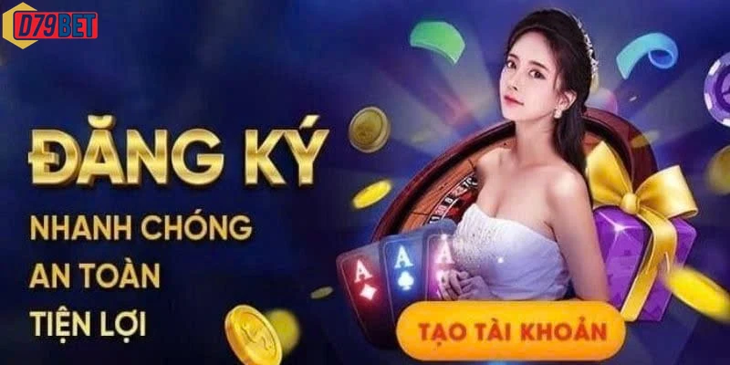 Hình ảnh chương trình khuyến mãi hấp dẫn cho người mới khi Đăng Ký D79bet.